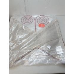 24 x 24 Oversized Woven Butterfly Decorative Wall Sculpture Brown - Opalhouse designed with Jungalow