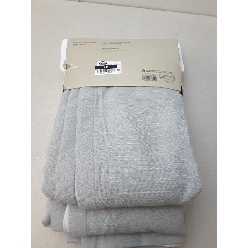 95x50 Henna Blackout Curtain PanelGray - Project 62