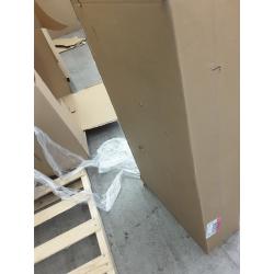 Loring Wood Writing Desk With Drawers And Charging Station Gray - Project 62