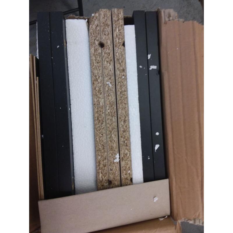 5 Shelf Bookcase Black