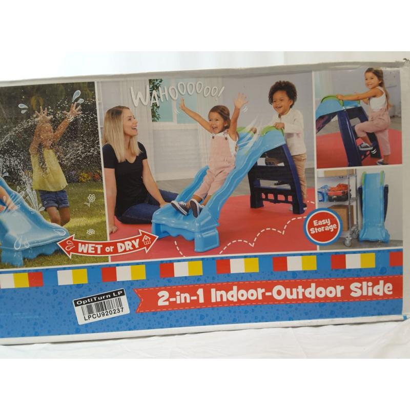 Little Tikes 2-in-1 Indoor-Outdoor Wet or Dry Slide