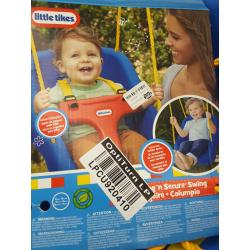 Little Tikes 2-in-1 Snug 'n Secure Swing - Blue