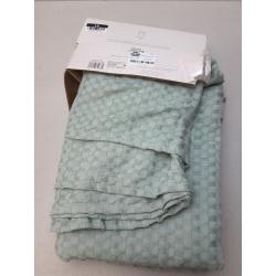 Waffle Shower Curtain Green - Casaluna
