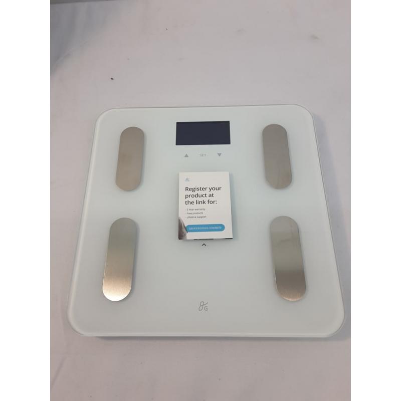 Balance  Analysis Glass Scale Clear Weight Watchers