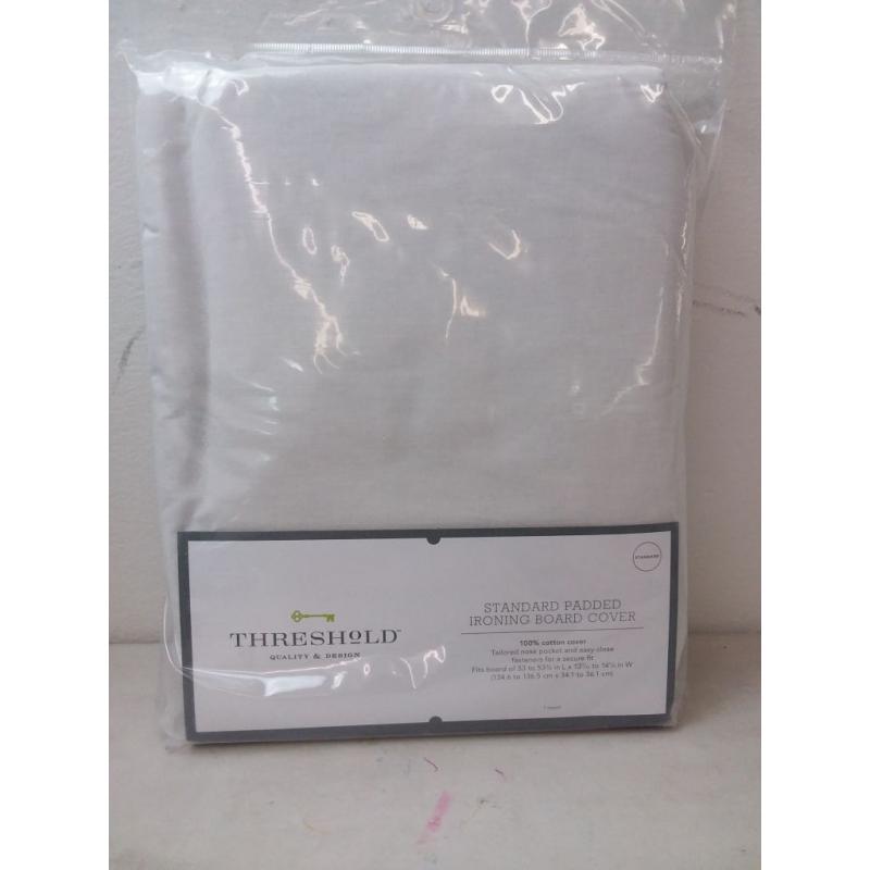 Standard Ironing Board Cover Solid Gray - Threshold™