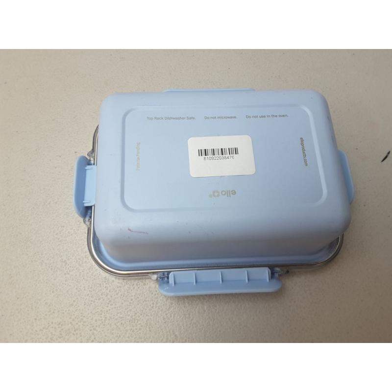 Ello 4 Cup Stainless Steel Food Storage Container - Light Blue