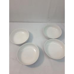 40oz 4pk Stoneware Dinner Bowls Gold - Threshold