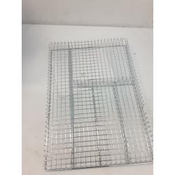 Spectrum Grid Large Silverware Tray - Chrome