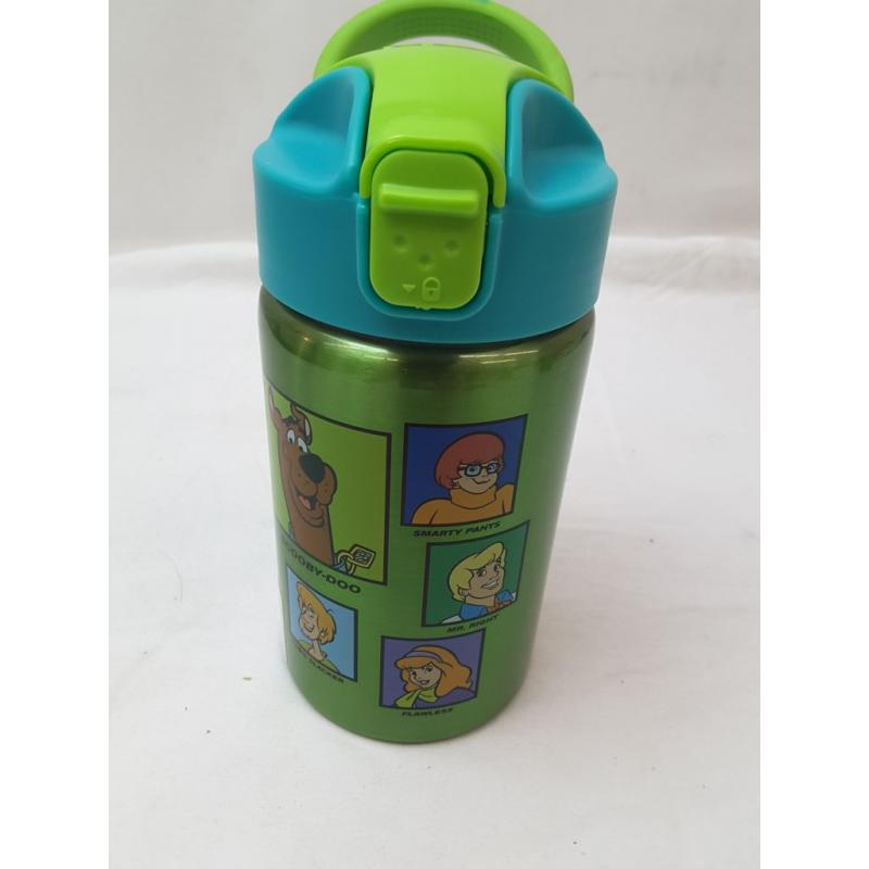 Scooby-Doo 14oz Stainless Steel Valiant Kids Water Bottle - Zak Designs