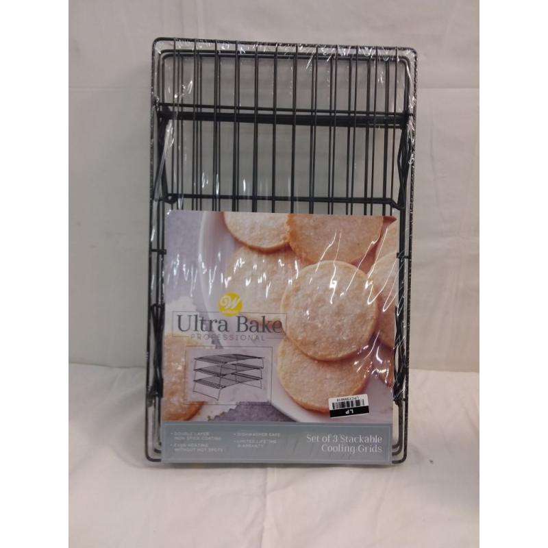 Wilton Ultra Bake Professional 3 Tier Stackable Cooling Racks