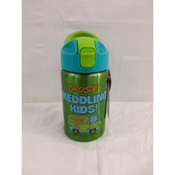 Scooby-Doo 14oz Stainless Steel Valiant Kids Water Bottle - Zak Designs