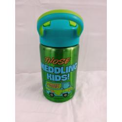Scooby-Doo 14oz Stainless Steel Valiant Kids Water Bottle - Zak Designs