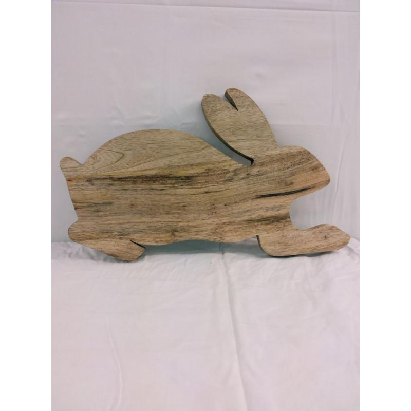 16 x 9 Wood Bunny Shaped Serving Board - Threshold