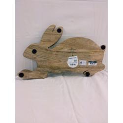 16 x 9 Wood Bunny Shaped Serving Board - Threshold