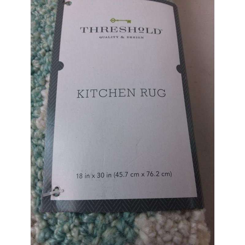 30x 18 Bold Floral Kitchen Rug