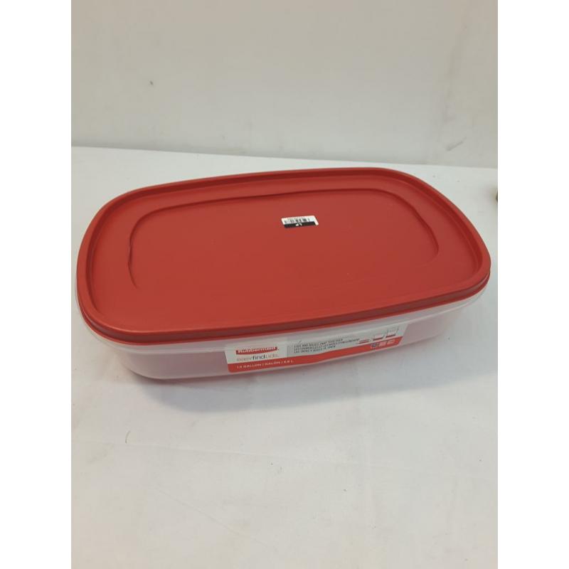 Rubbermaid 1.5 Gallon Easy Find Lids Food Storage Container