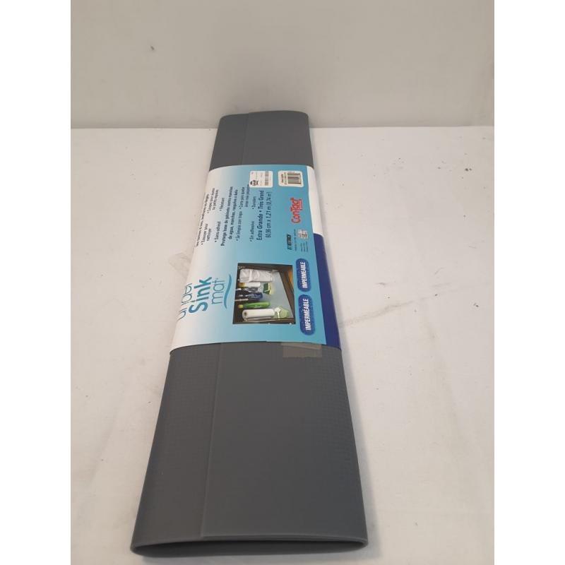 Con-Tact 24x4ft Horizontal Under Sink Mat Gray