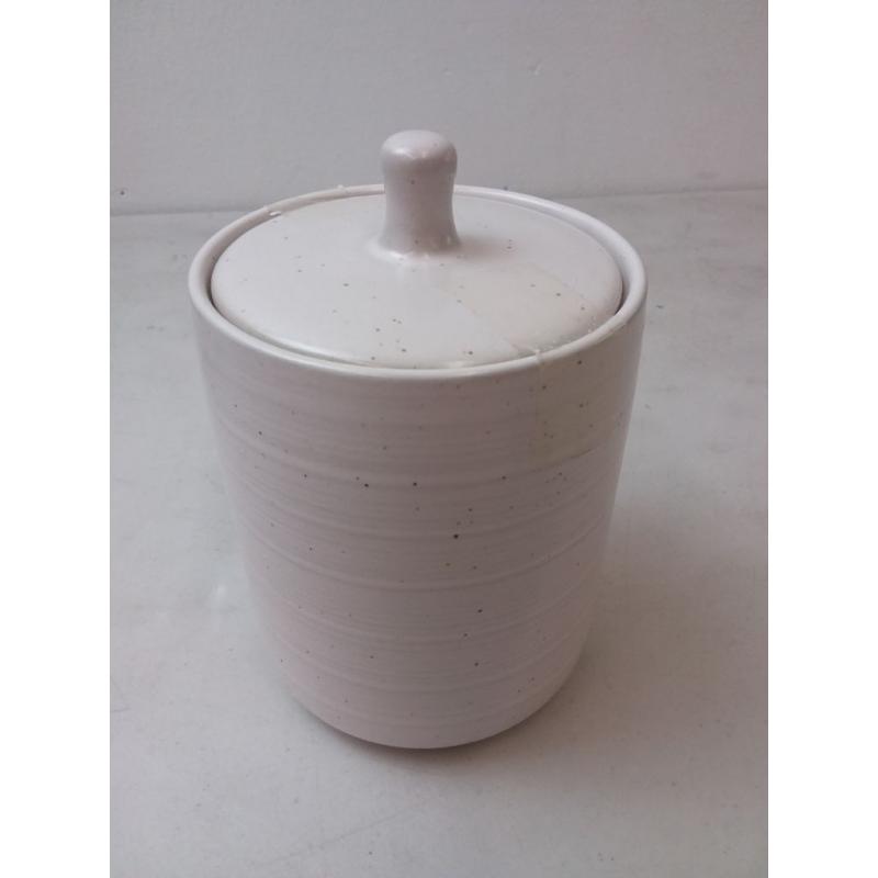 18oz Stoneware Kitchen Storage Canister