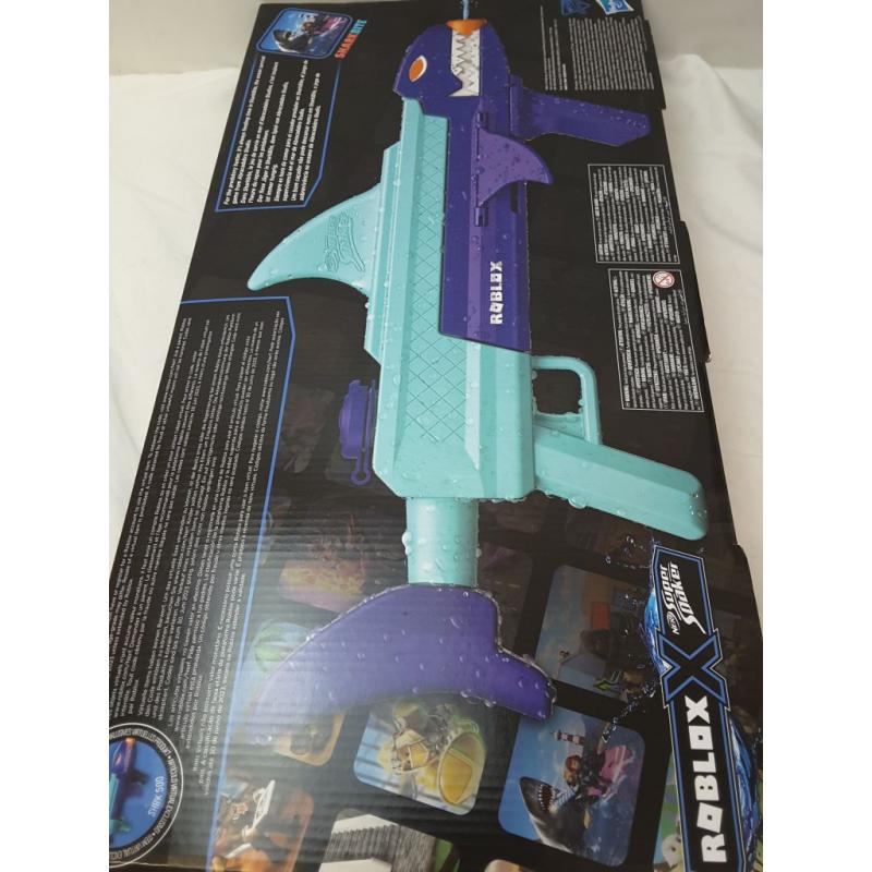 Nerf Super Soaker Roblox SharkBite: SHRK 500 Water Blaster - R