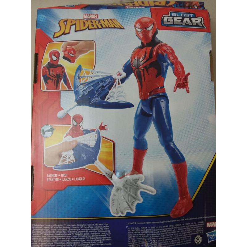 Marvel Spider-Man Titan Hero Series Blast Gear Action Figure
