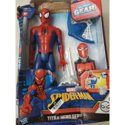 Marvel Spider-Man Titan Hero Series Blast Gear Action Figure