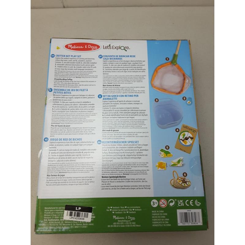 Melissa & Doug Let's Explore Critter Catching Net