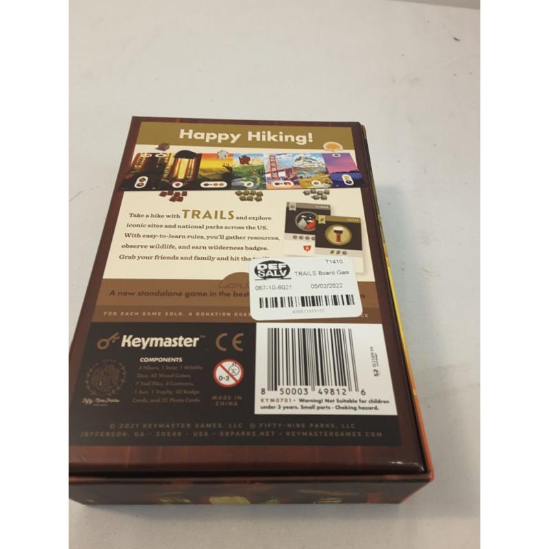 Trails Board Game: A Parks Game