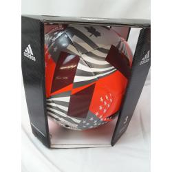 Adidas MLS Size 4 Club Sports Ball - White/red