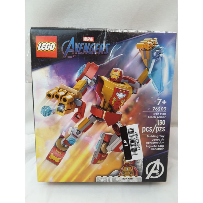 LEGO Super Heroes Marvel Avengers Iron Man Mech Armor 76203 Building Kit