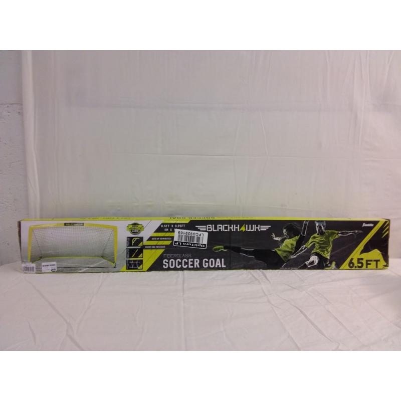 Franklin Sports Blackhawk 6'6x3'3 Pop-Up Soccer Goal