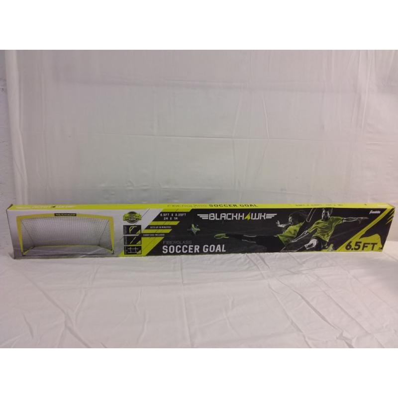 Franklin Sports Blackhawk 6'6x3'3 Pop-Up Soccer Goal