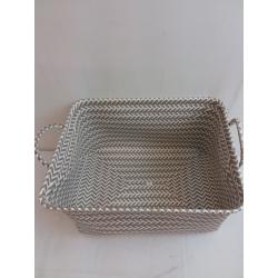 Large Woven Rectangular Storage Basket 18 x 14 - Brightroom™