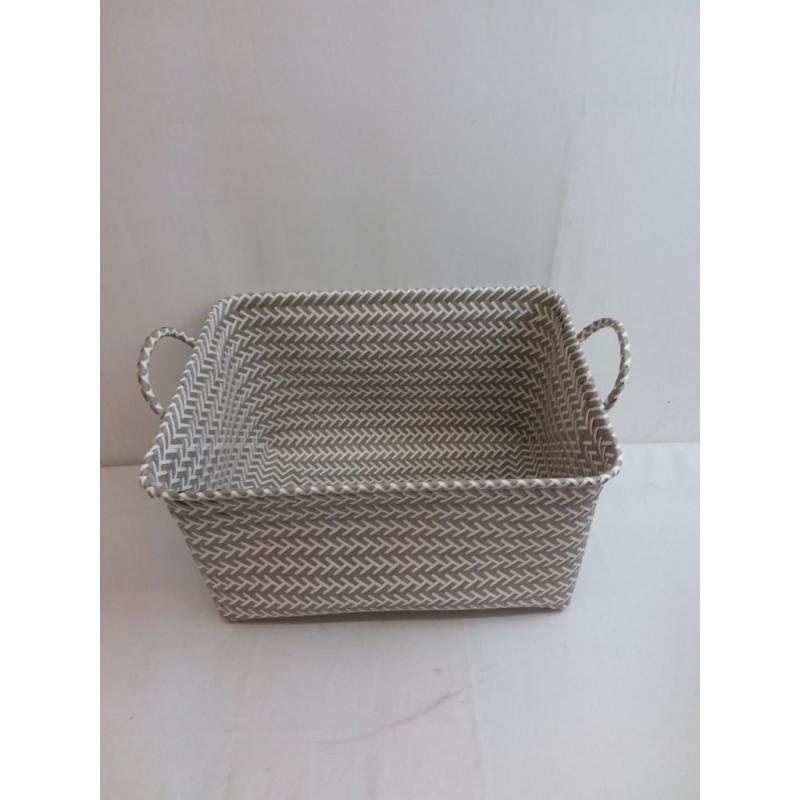 Large Woven Rectangular Storage Basket 18 x 14 - Brightroom™