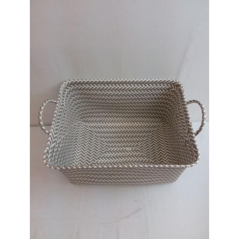 Large Woven Rectangular Storage Basket 18 x 14 - Brightroom™