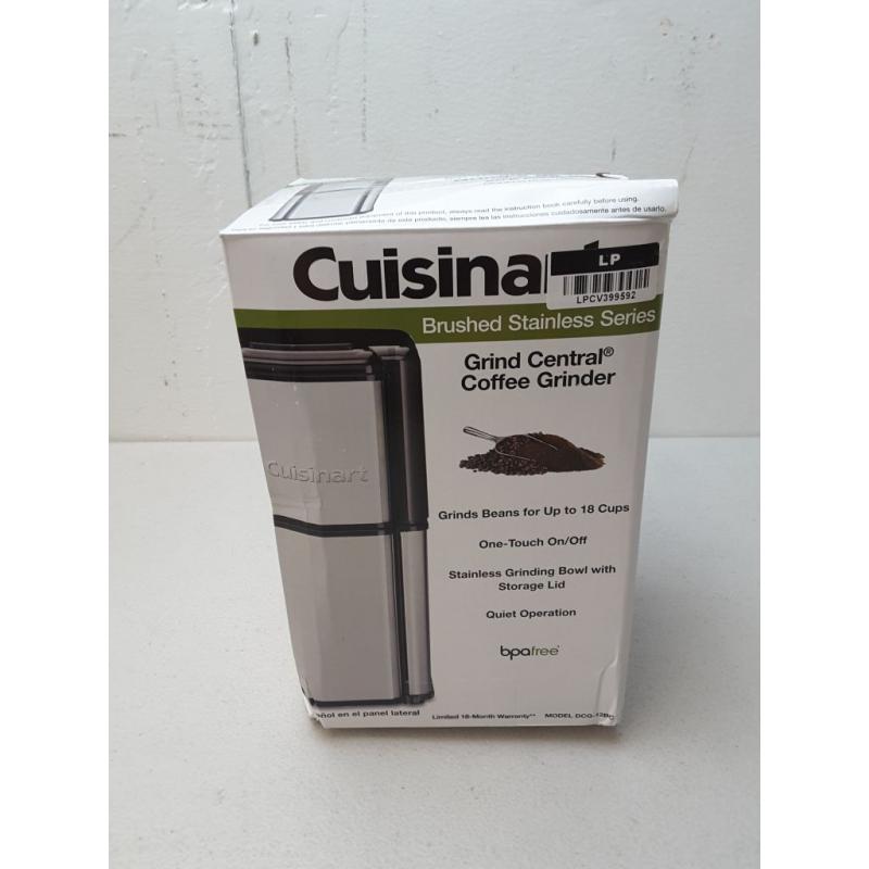 Cuisinart Grind Central Coffee Grinder - Brushed Chrome - DCG-12BCTG