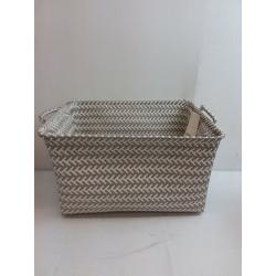 Large Woven Rectangular Storage Basket 18 x 14 - Brightroom™