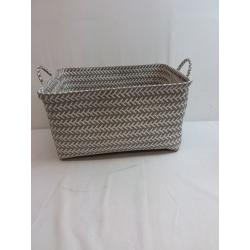 Large Woven Rectangular Storage Basket 18 x 14 - Brightroom™