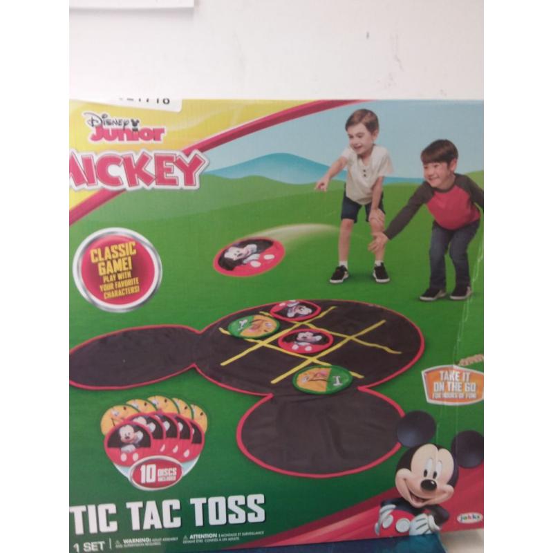 Mickey Mouse Tic Tac Toe Toss