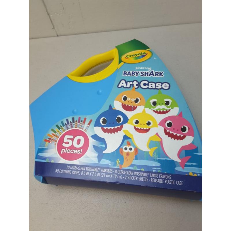 Crayola 50pc Art Case - Baby Shark -