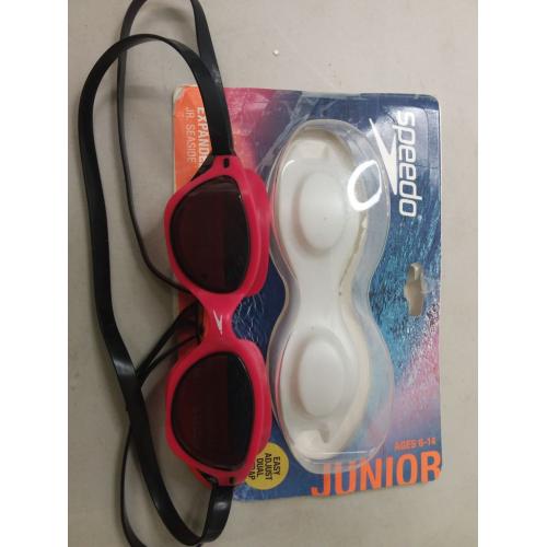 Junior Seaside Goggles - Red/Smoke