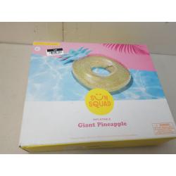 Pineapple Pool Float Yellow - Sun Squad