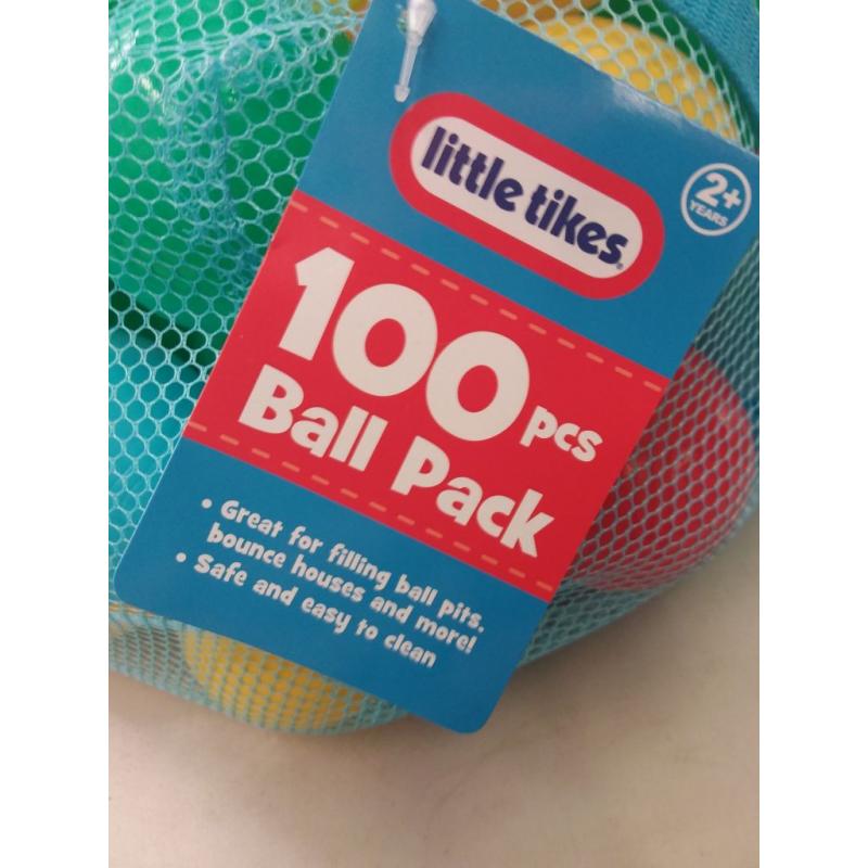 Little Tikes Balls for Kids' with Reusable Mesh Bag - 100pcs