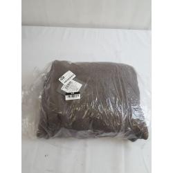 Textural Boucle Light Filtering Curtain Panel - Threshold