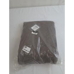 Textural Boucle Light Filtering Curtain Panel - Threshold