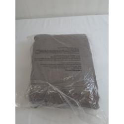 Textural Boucle Light Filtering Curtain Panel - Threshold