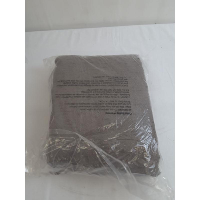 Textural Boucle Light Filtering Curtain Panel - Threshold