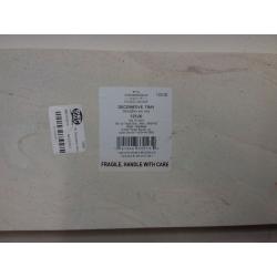 16 Decorative Wood Stone Tray Natural - Threshold™ designed with Studio McGee