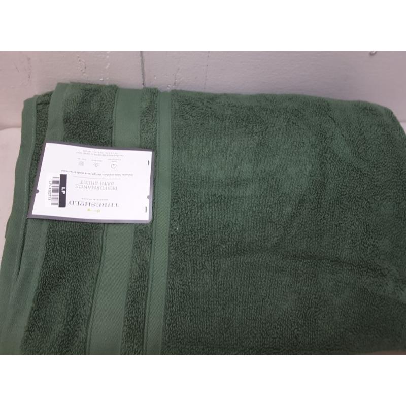 Performance Bath Sheet Dark Green - Threshold™