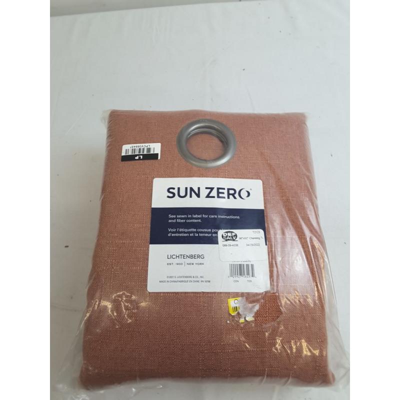 Channing Textured Draft Shield Fleece Insulated 100% Blackout Curtain Panel