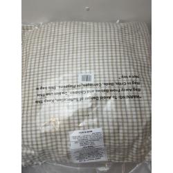 Mom and Baby Bunny Square Throw Pillow Cream - Threshold